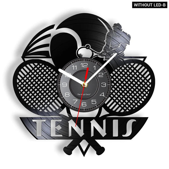 Grand Slam Tennis Wall Clock