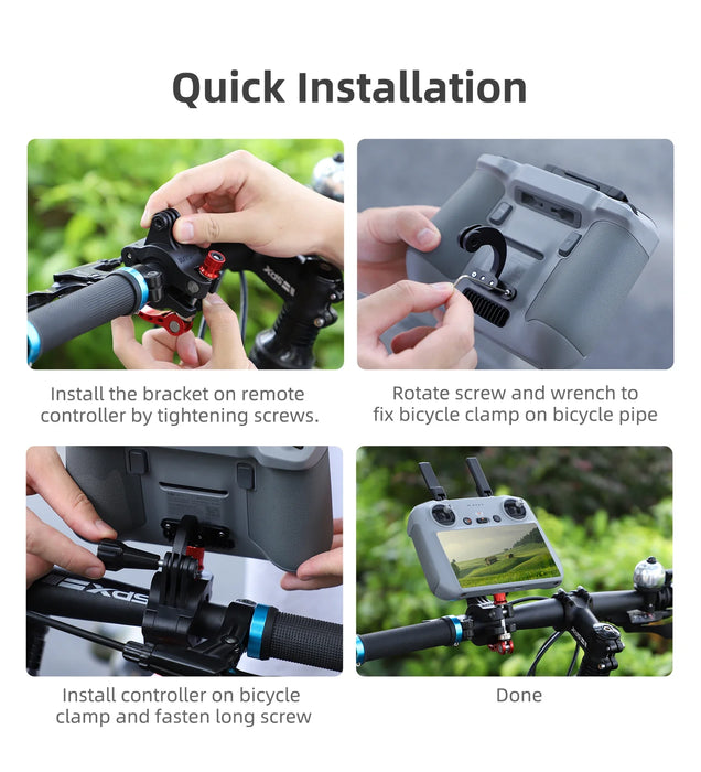 Bike Mount For Dji Rc Mini 4 Pro 3 Mavic Air