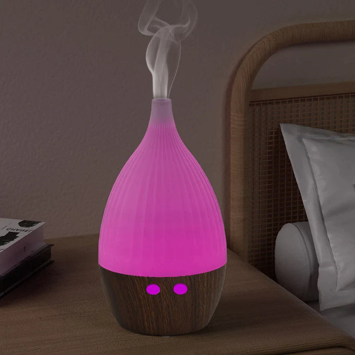 Usb Aroma Diffuser Humidifier With Essential Oil Spray 7 Colours Light