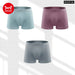 Pack Of 3 Ultrathin Ice Silk Mens Boxers