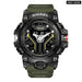 Sport Watch For Man Dual Time Men Shock Resistant Led Light