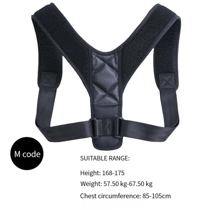 Back Posture Correction Belt Hunchback Prevention Correction of Sitting Posture Unisex Breathable Body Shaping