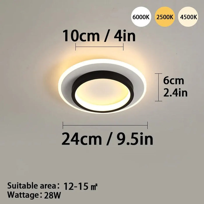 Modern Led Ceiling Light For Bedroom Or Living Room