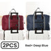 Foldable Travel Duffel Bag for Airlines Pack of 2