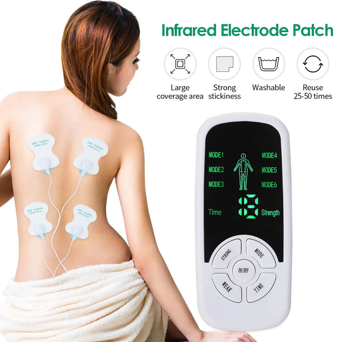 6 Mode Electric Tense Massager For Muscle Therapy