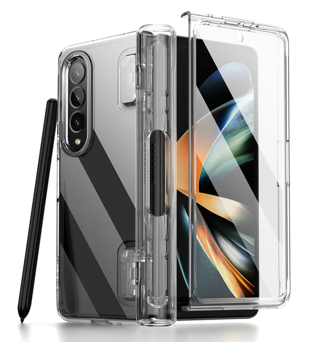 Clear Case With Full Body Bumper And Built In Screen