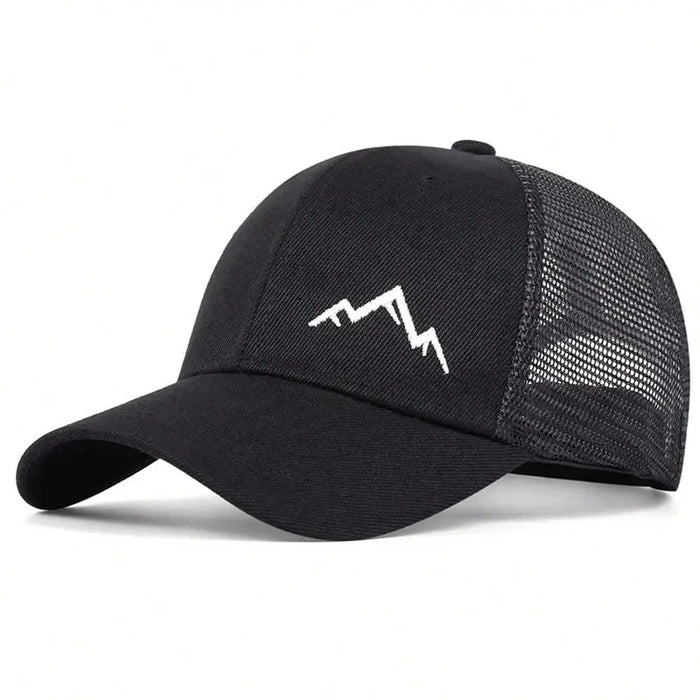 Adjustable Mountain Range Baseball Cap / Hat For Outdoor Sun Protection