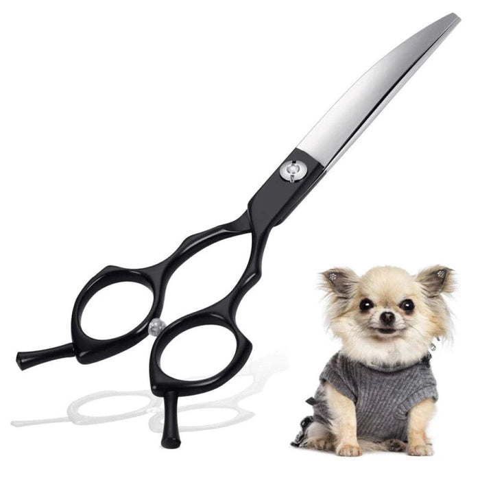 Professional Pet Scissors For Dog Cat Super Sharp 7 Inch Long Curved Puppy Grooming Tool Stainless Steel Shears Cutter