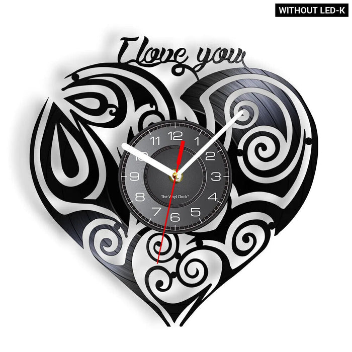 Forever Love Wall Clock