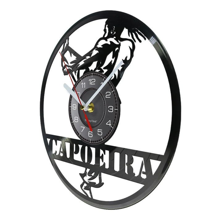 Capoeira Vinyl Record Wall Clock