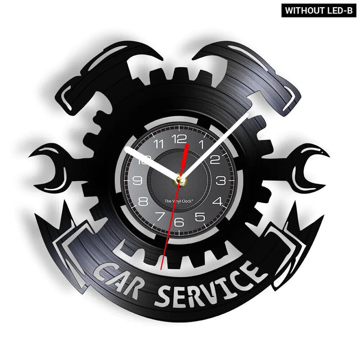 Car Repair Wall Clock