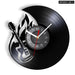 Music Speaks Vinyl Record Wall Clock