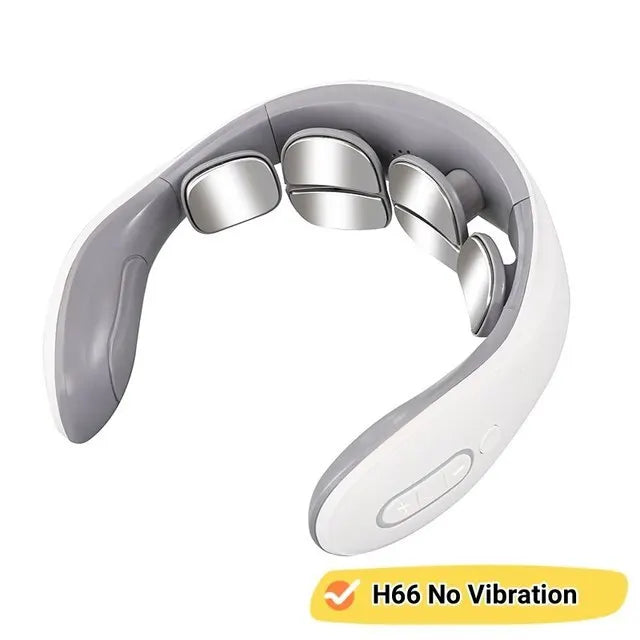 Portable Neck Massager With Heat Magnetic Pulse