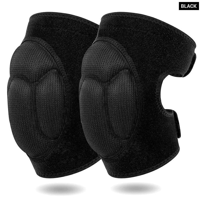 1Pair Adjustable Anti-Collision Knee Pads for Cleaning House Work Scrubbing Floors