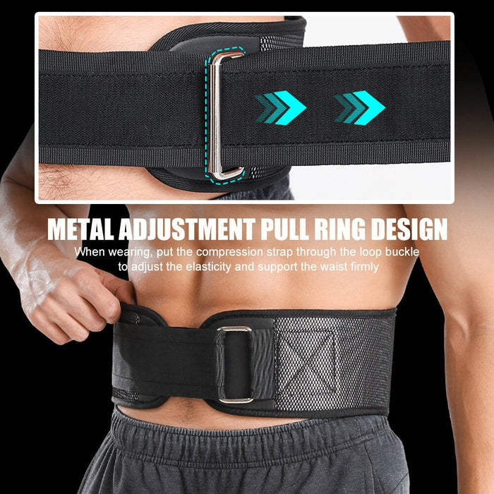 Weight Lifting Lumbar Protection Back Brace Belt For Pain Relief