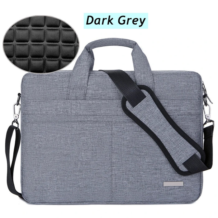 For Macbook Notebook Unisex 14,15.4,15.6,17.3 Inch Shoulder Case Shockproof Laptop Bag