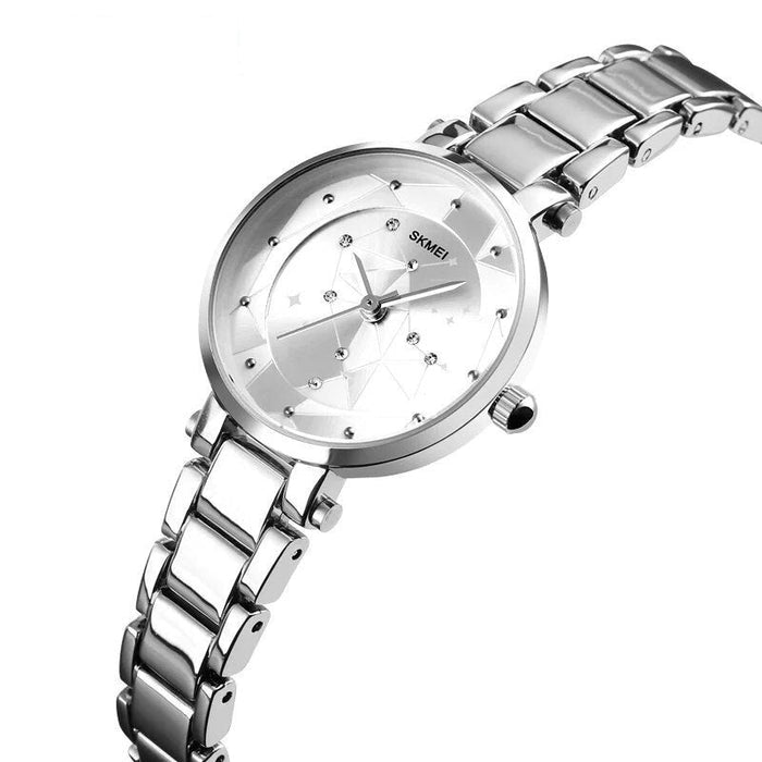 Women's Alloy Analog Display Quartz 3ATM 30M Water Resistant Wristwatch