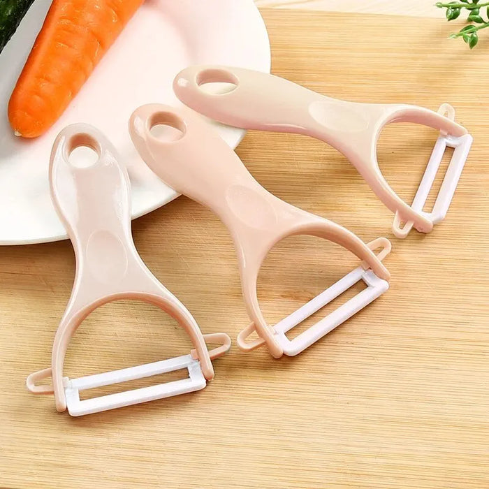 1 Piece Pink Ceramic Fruit Peeler