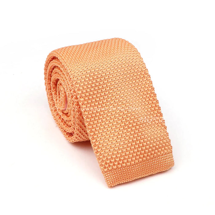 Green Knitted Tie For Men Weddings Business And Daily Wear