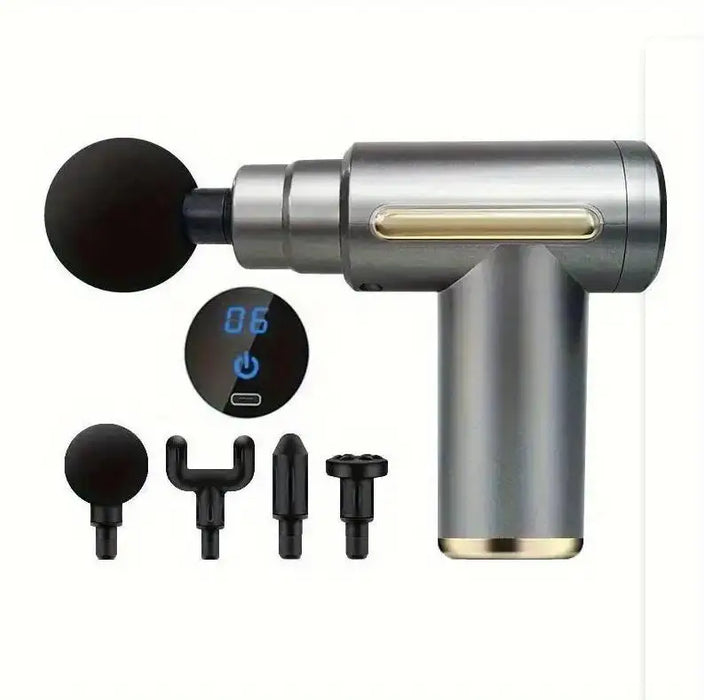 Fascial Gun Muscle Massager Deep Tissue Percussion For Body Back Neck And Legs