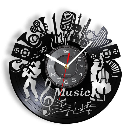 Vintage Music Band Wall Clock