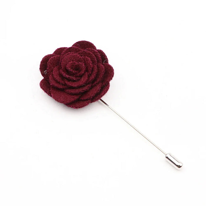 Handmade Romantic Flower Brooch 34 Colours