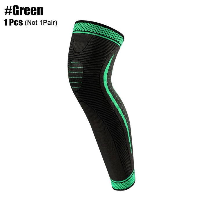 Long Knee Leg Compression Sleeves for Cycling Running Basketball Joint Pain Relief