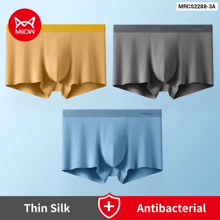 Pack Of 3 Antibacterial Modal Boxers For Men