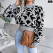 Leopard Pattern Sweater For Women