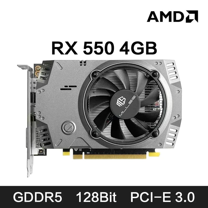 Amd Rx 550 4gb Gddr5 Graphics Card