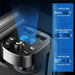 Tooth 5.0 Car Fm Transmitter With Dual Usb Ports