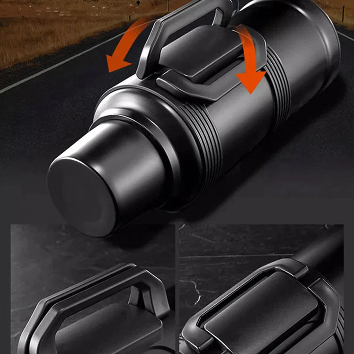 2000ml Black Stainless Steel Water Bottle With Glass Liner