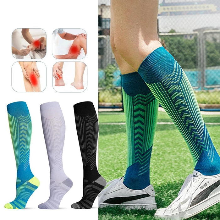 1 Pair Leg Sports Calf Compression Socks For Women Men