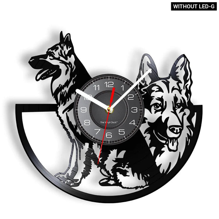 Contemporary Dog Wall Clock