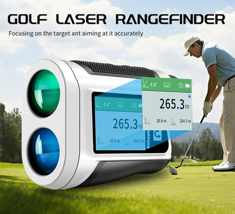 Rechargeable Golf Laser Rangefinder With Slope Compensation