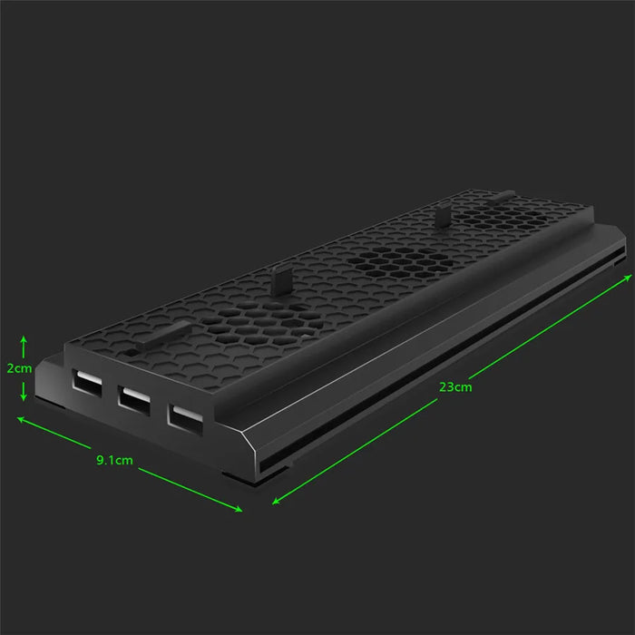 Vertical Cooling Stand For Xbox One X Console 3 Usb Ports