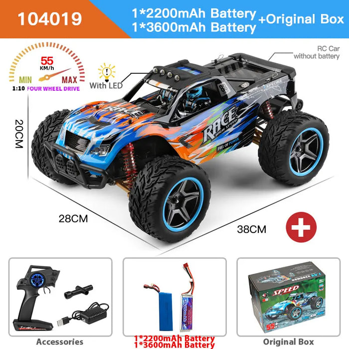 1/10 4x4 Rc Car 4wd 55km/h Off Road Drift Pro Alloy Vs Wpl C24 Toys