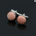 Plaid Cufflinks For Men