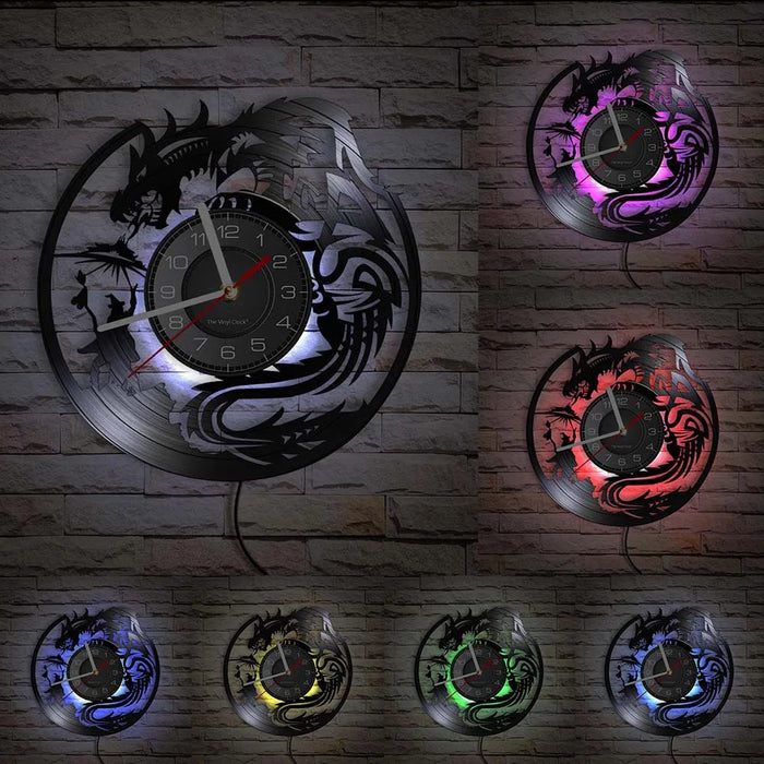 Dragon Adventure Wall Clock