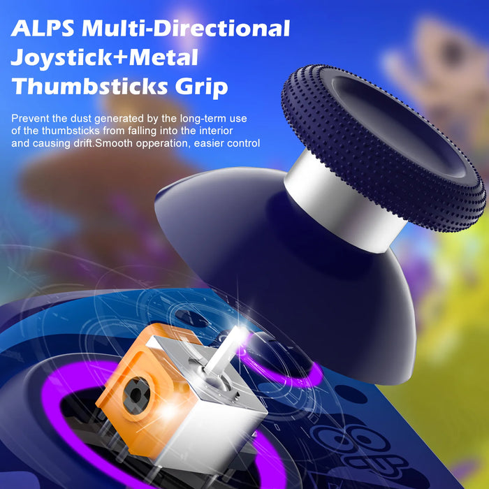 Neptune Mechanical Joypad Macro Custom Alps Analog Stick Compatible Nintendo Switch/Lite/Oled