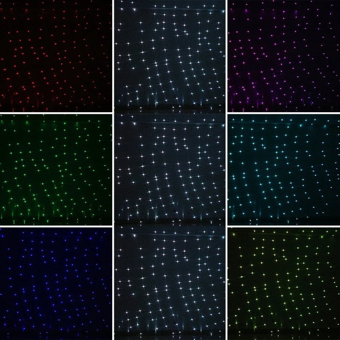 7 Colour Motion Static Outdoor Christmas White Star Laser Projector Lights Holiday Waterproof Xmas Tree Garden Shower Light