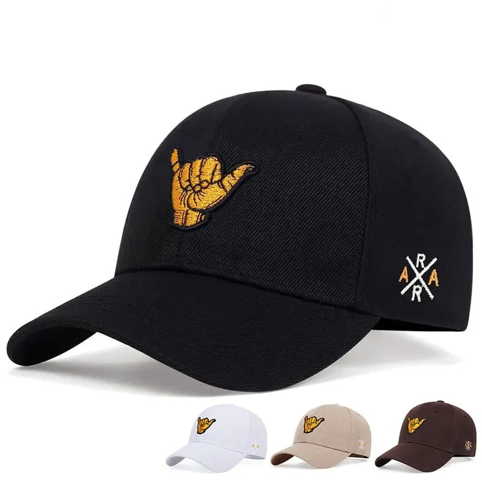 Adjustable Embroidered Baseball Cap / Hat For Outdoor Sun Protection