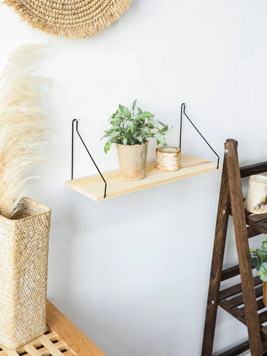 Boho Wall Shelf For Living Room Decor