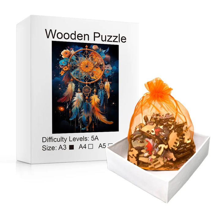 Wooden Animal Puzzle Set For Family Fun