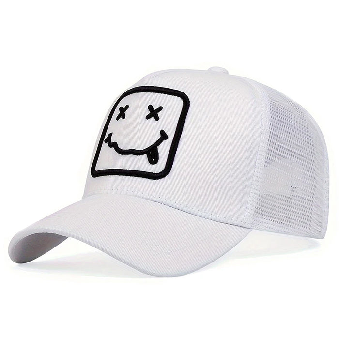 Adjustable Baseball Cap / Hat Embroidered Tongue Design