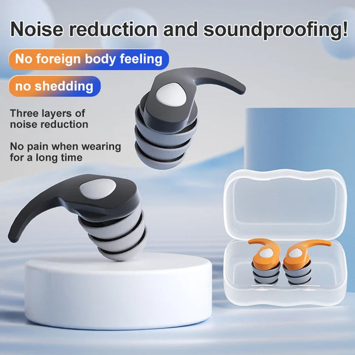 Waterproof Sleeping Earplugs For Noise Reduction