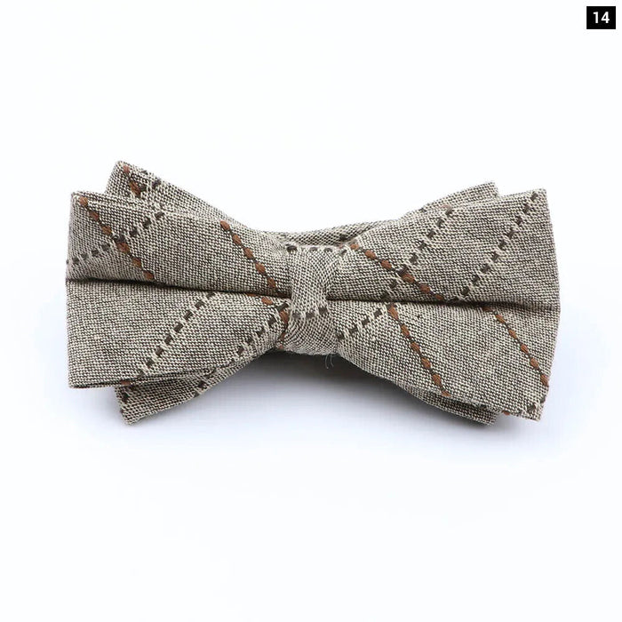 Cotton Bowtie For Men Weddings And Parties