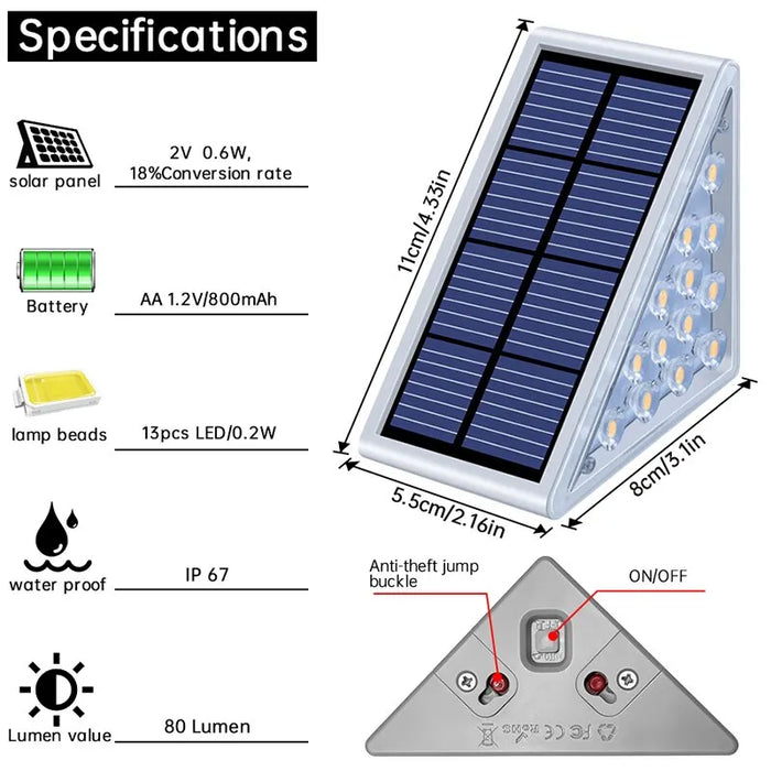 Outdoor Solar Stair Light