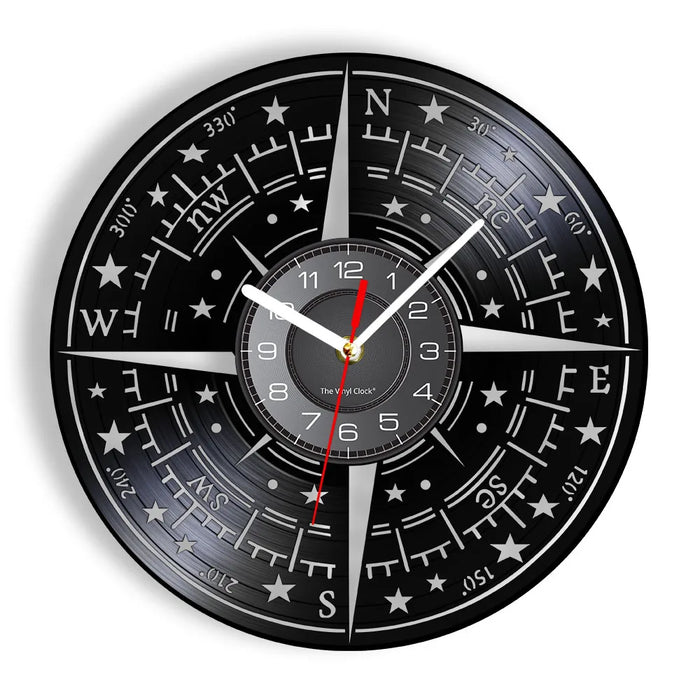 Modern Nautical Wall Clock