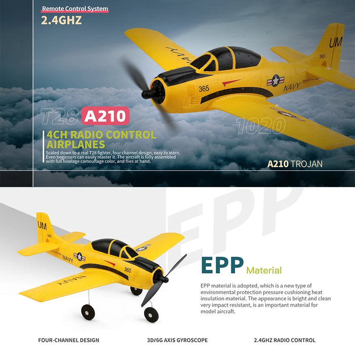 6 Axis Gyro Fighter Rc Airplane Kids